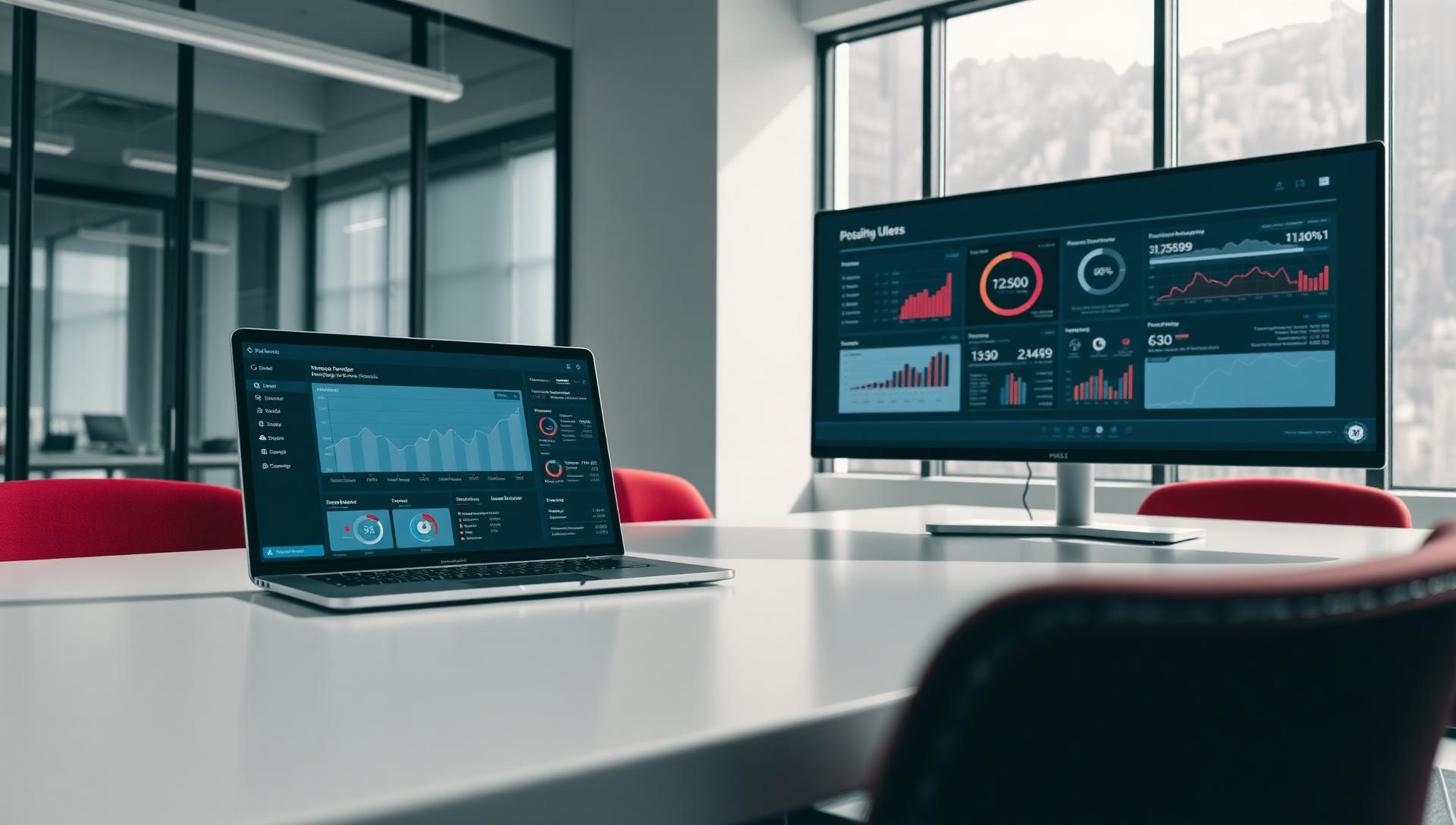 Écrans affichant les outils SaaS développés par Facile Solution